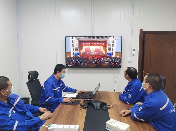 黨的二十大報(bào)告在公司國外員工中引起強(qiáng)烈反響