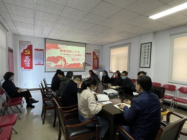 公司認(rèn)真學(xué)習(xí)宣傳貫徹黨的二十大精神