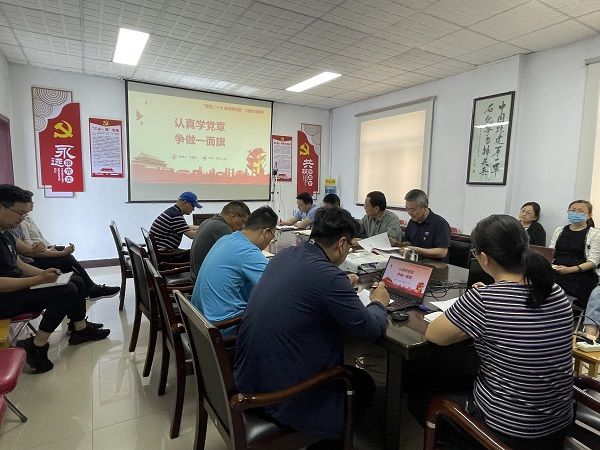 公司開(kāi)展“認(rèn)真學(xué)習(xí)黨章、嚴(yán)格遵守黨章”主題黨日活動(dòng)