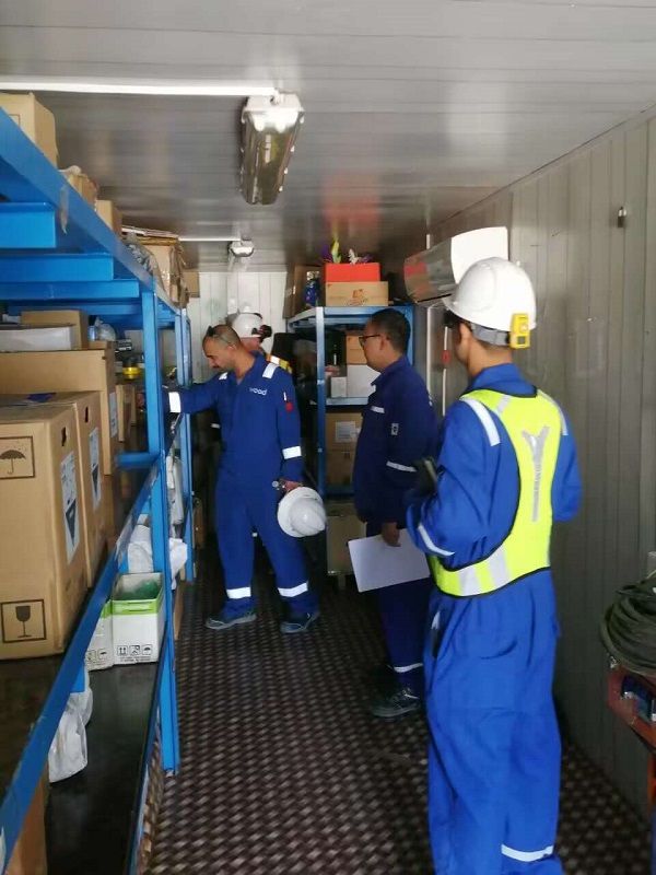 公司在美孚石油公司現(xiàn)場考察中獲得贊揚(yáng)